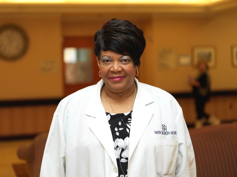 A portrait image of Veronica Jack - Director of Nursing at Haym Salomon Home for Nursing & Rehabilitation