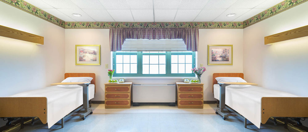 Consider a nursing home for your loved ones with neat and clean bedrooms.