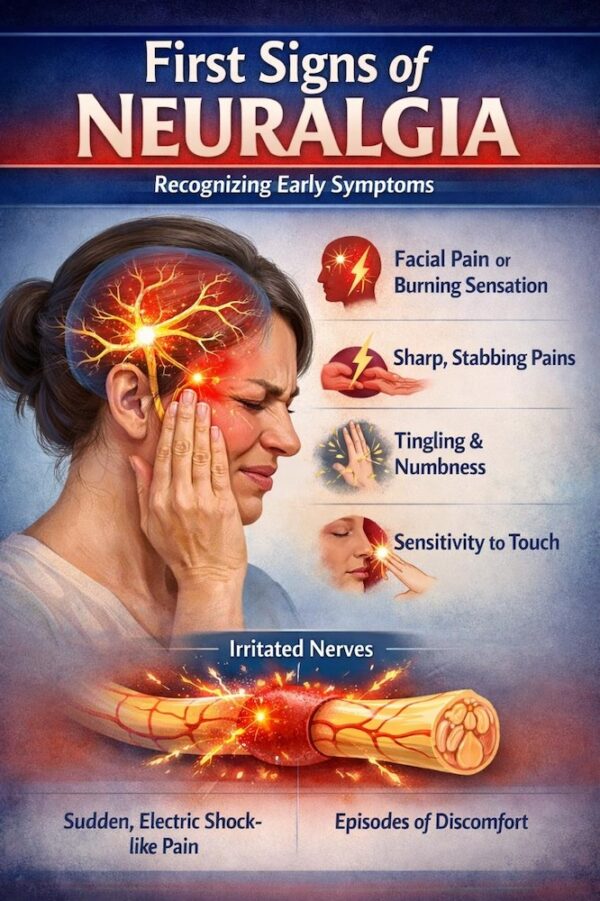 4 Most Common First Signs of Neuralgia